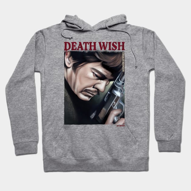 Death Wish Hoodie by Art Simpson